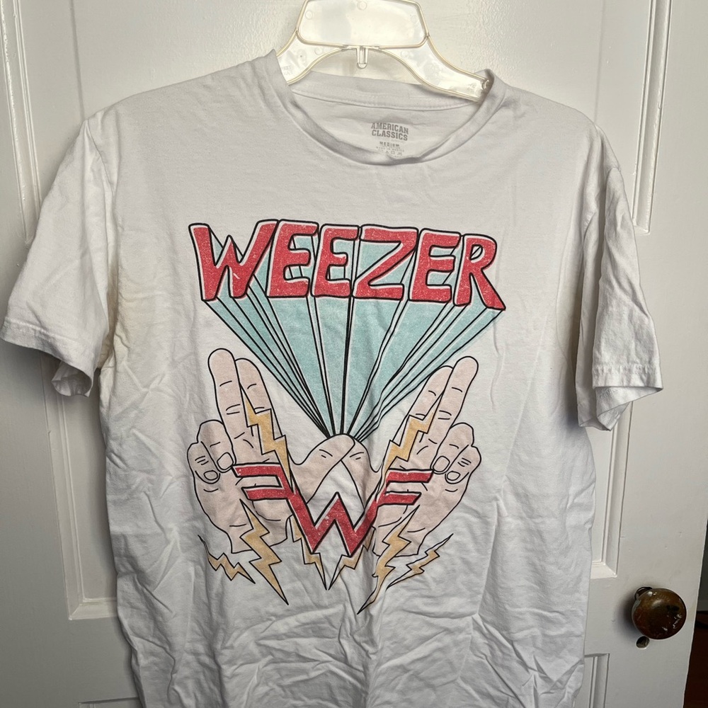 Weezer Graphic White T-Shirt